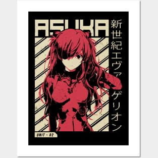 Evangelion - Asuka Poster  Anime Posters and Art